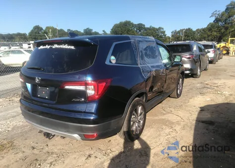 2022 Honda Pilot Awd Ex-L z USA, uszkodzony, nr VIN 5FNYF6H53NB008929